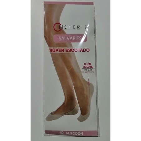 Salvapies algodón escotado de Cherie Salvapies algodón escotado de Cherie