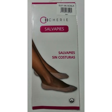 Salvapies sin costuras de algodón Cherie
