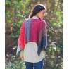 Poncho mujer lana Paint Katia