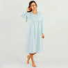 Camisón Señora SONIA OMS141 en celeste