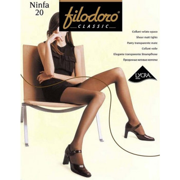 Media tipo Panty Ninfa 20D XL de Filodoro