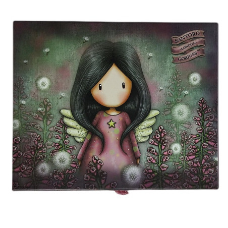 Detalle Caja Santoro Gorjuss Pijama Little Wings para Mujer