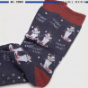 Pack de 2 Calcetines Navidad térmicos antideslizantes para mujer