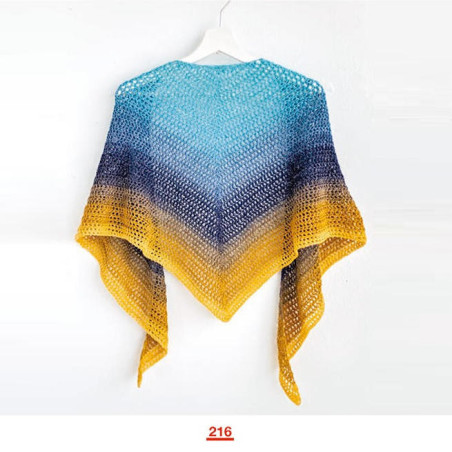 216 Ocre-Marrón-Turquesa