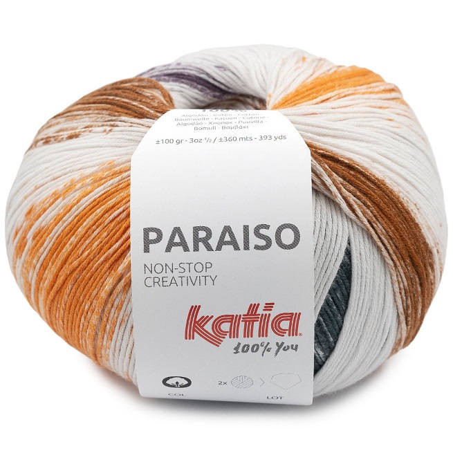 51 Crudo-Naranja-Marrón-Azul verdoso-Morado perlado