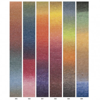 Carta colores lana Maravilla de Katia