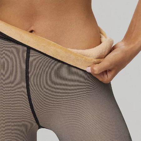 Detalle panty Térmico 16610 Transparente Ysabel Mora