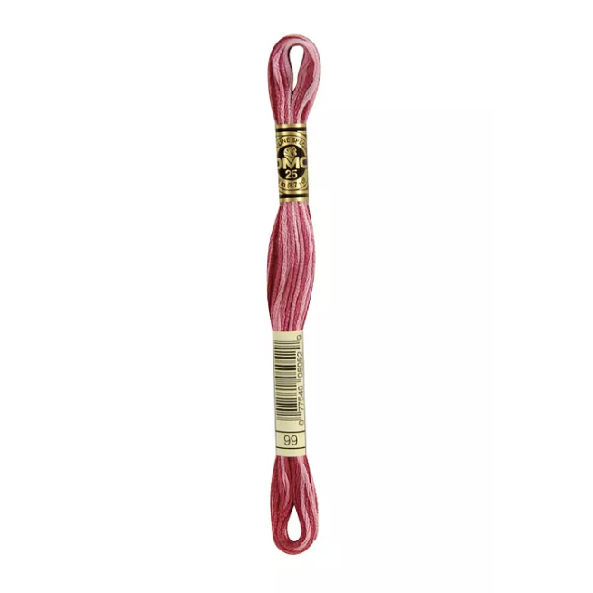 Madeja hilo mouliné de DMC color 99 - Redouté Rosa Oscuro