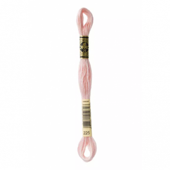 Madeja hilo mouliné de DMC color 225 - Flor de cerezo