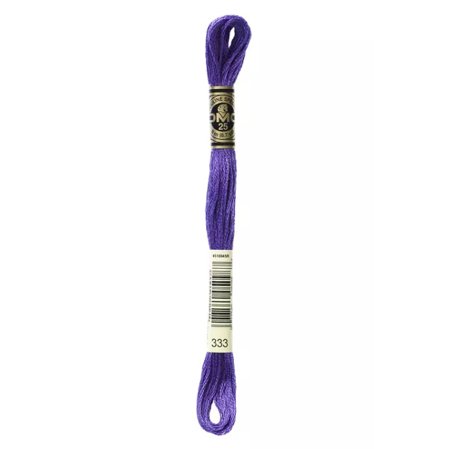 Madeja hilo mouliné de DMC color 333 - Violeta