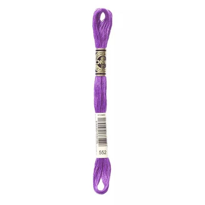 Madeja hilo mouliné de DMC color 552 - Violeta