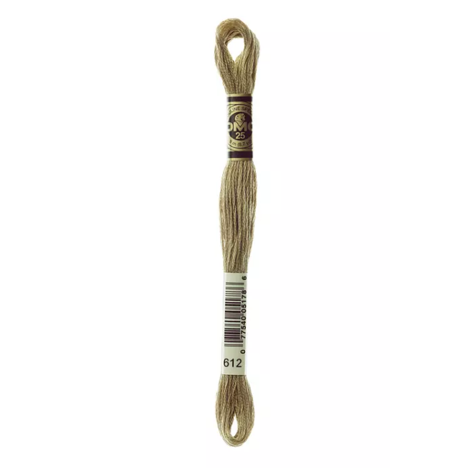 Madeja hilo mouliné de DMC color 612 - Jute