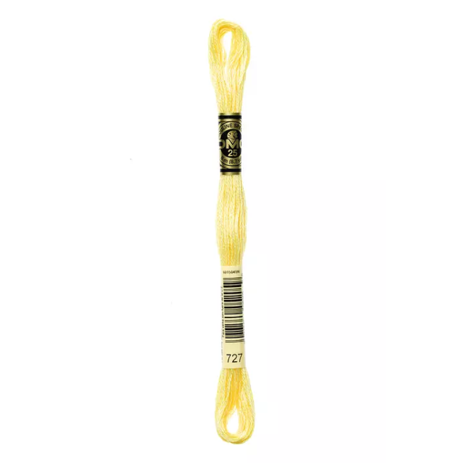 Madeja hilo mouliné de DMC color 727 - Prímula