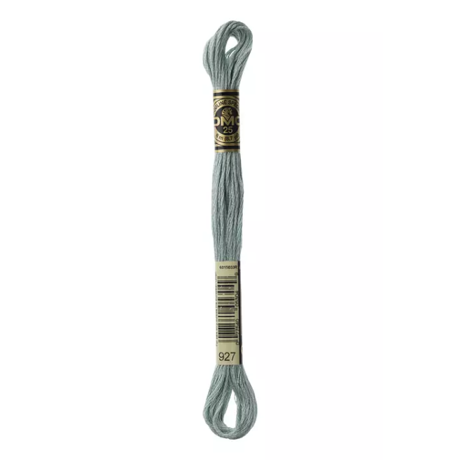 Madeja hilo mouliné de DMC color 927 - Ostra