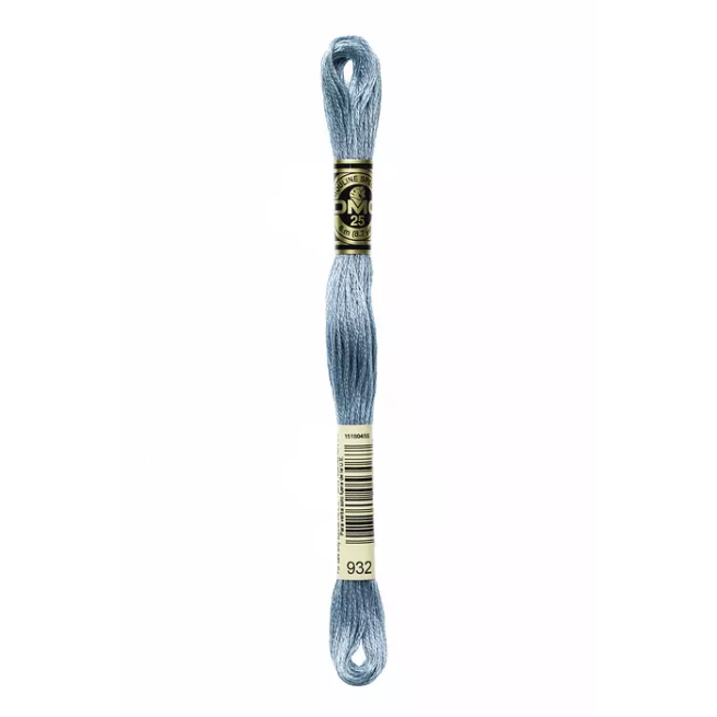 Madeja hilo mouliné de DMC color 932 - Azul Gaviota