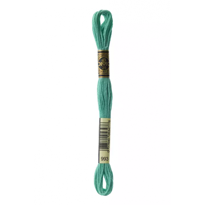 Madeja hilo mouliné de DMC color 993 - Peppermint