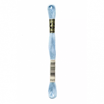 Madeja hilo mouliné de DMC color 3325 - Azul Ártico