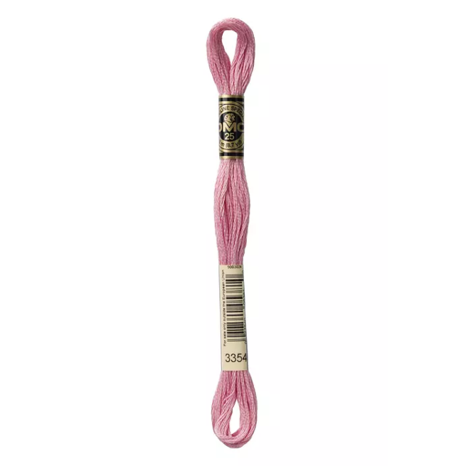 Madeja hilo mouliné de DMC color 3354 - Rosa Baker Miller