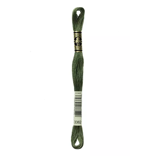 Madeja hilo mouliné de DMC color 3362 - Conífera