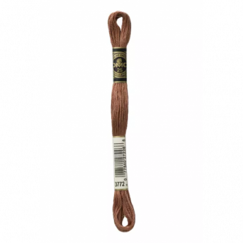 Madeja hilo mouliné de DMC color 3772 - Marron glacé