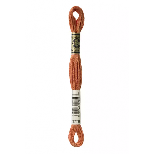 Madeja hilo mouliné de DMC color 3776 - Frutos secos
