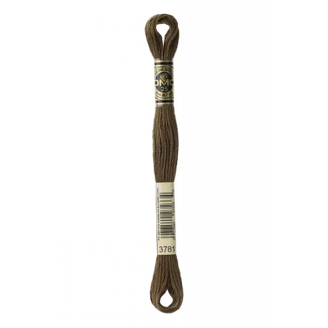 Madeja hilo mouliné de DMC color 3781 - Hierro forjado