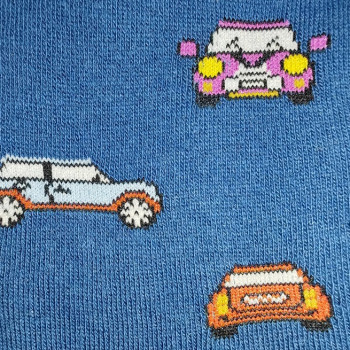 Calcetín mujer minis Full Colour color azul