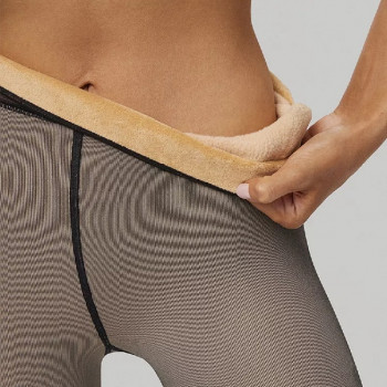 Detalle panty Térmico 16610 Transparente Ysabel Mora