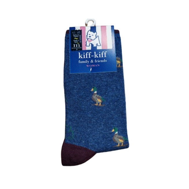 Calcetín Kiff Kiff jeans estampado pato mujer