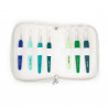 Estuche con 14 ganchillos (2mm a 12mm) colores