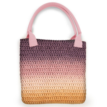Muestra Asas de Algodón rosa para Bolso