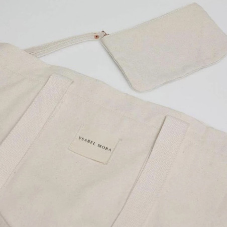 Detalle Bolso loneta mujer Ysabel Mora