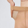 Panty 15 DENIER talla plus cintura confort