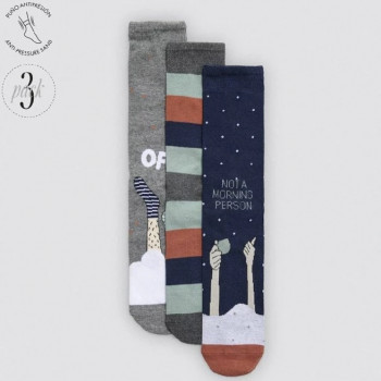 Calcetín hombre Pack de 3