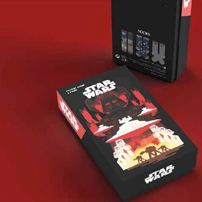 Caja calcetines hombre Star Wars