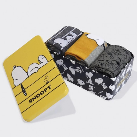 Caja calcetines hombre Snoopy