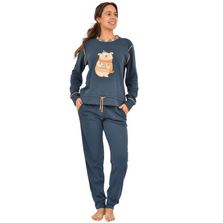 Pijama Mujer SONIA 3032 Osito | Mercería de Chamberí