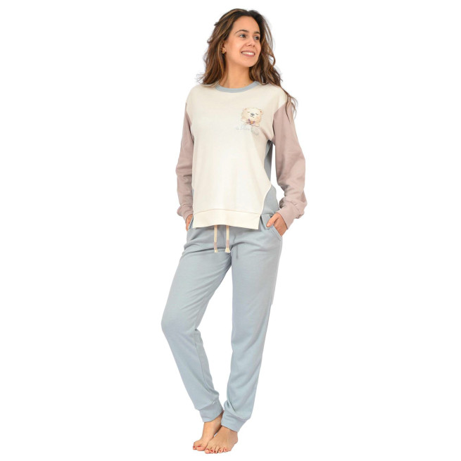 Pijama Mujer SONIA 3022 Osito | Mercería de Chamberí