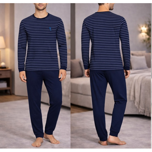 Pijama Hombre Algodón Afelpado KL30258 | Mercería de Chamberí