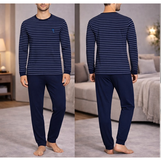 Pijama Hombre Algodón Afelpado KL30258 | Mercería de Chamberí
