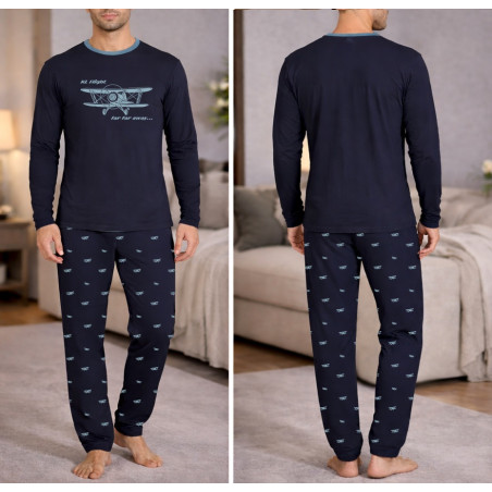 Pijama Hombre Algodón KL30254 Flight | Mercería de Chamberí