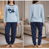 Pijama Mujer Algodón KL45287 | Mercería de Chamberí