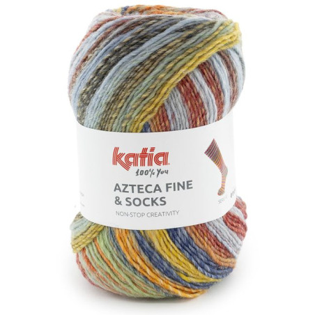 44 - Gris-Naranja oscuro-Verde pálido