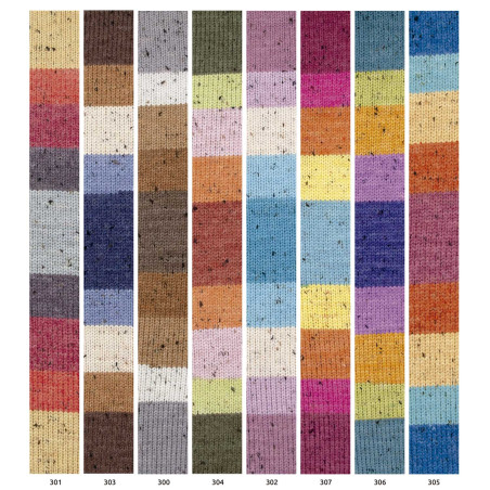 Katia Bulky Tweed Inspiration | Lana gruesa 300 g